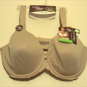 NWT Playtex super soft shaping underwire bra 42DD